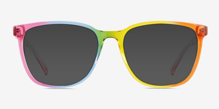 Shine Bright Arc-en-ciel Plastique Soleil de Lunette de vue d'EyeBuyDirect