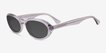 Varo Clear Gray Alternative MaterialsSunglass Frames from EyeBuyDirect, Angle View