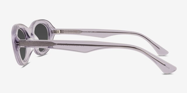 Varo Clear Gray AcetateSunglass Frames from EyeBuyDirect, Side View