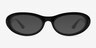 Varo Black AcetateSunglass Frames from EyeBuyDirect, Front View