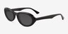 Varo Black AcetateSunglass Frames from EyeBuyDirect, Angle View