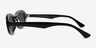 Varo Black AcetateSunglass Frames from EyeBuyDirect, Side View