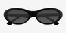 Varo Black AcetateSunglass Frames from EyeBuyDirect, Closed View