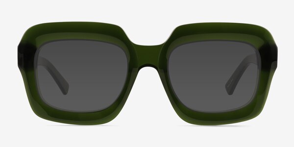 Chirico Clear Green Acetate Sunglass Frames