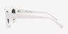 Damast Cream White AcetateSunglass Frames from EyeBuyDirect, Side View