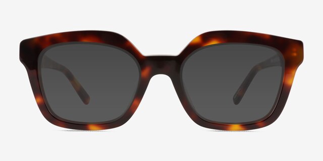 Nor Brown Tortoise AcetateSunglass Frames from EyeBuyDirect, Front View
