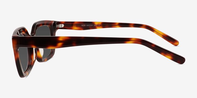Nor Brown Tortoise AcetateSunglass Frames from EyeBuyDirect, Side View