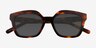 Nor Brown Tortoise AcetateSunglass Frames from EyeBuyDirect, Closed View