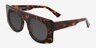 Penrose Tortoise AcetateSunglass Frames from EyeBuyDirect, Angle View