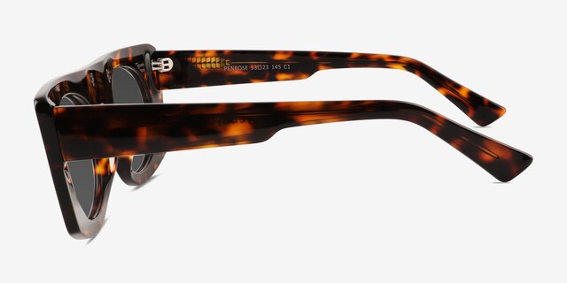 Penrose Tortoise AcetateSunglass Frames from EyeBuyDirect, Side View