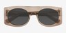 Penrose Clear Gray AcetateSunglass Frames from EyeBuyDirect, Closed View