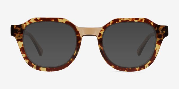 Frenzy Clear Tortoise Acetate Sunglass Frames