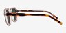 Outlaw Clear Tortoise AcétateSoleil de Lunette de vue d'EyeBuyDirect, Vue de Côté
