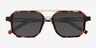 Outlaw Clear Tortoise AcétateSoleil de Lunette de vue d'EyeBuyDirect, Vue Rapprochée