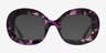 Rogue Purple Tortoise AcetateSunglass Frames from EyeBuyDirect, Front View