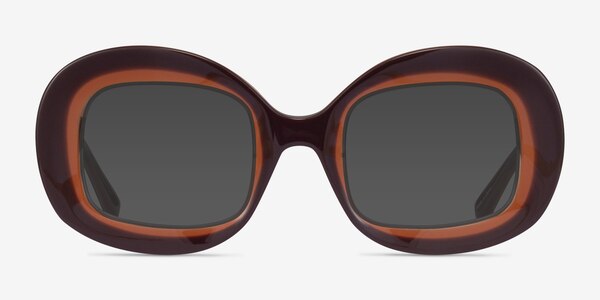 Rogue Gradient Brown Acetate Sunglass Frames