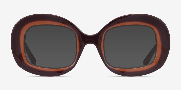 Rogue Gradient Brown Acetate Sunglass Frames from EyeBuyDirect