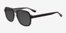 Abyss Clear Gray Black AcetateSunglass Frames from EyeBuyDirect, Angle View