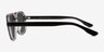 Abyss Clear Gray Black AcetateSunglass Frames from EyeBuyDirect, Side View