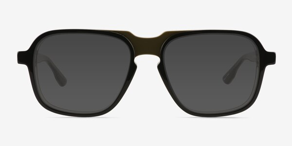 Abyss Dark Olive Green Acetate Sunglass Frames