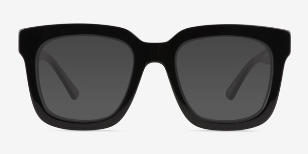 Los Angeles Black Acetate Sunglass Frames