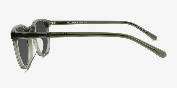 Academy Clear Green Acetate Sunglass Frames from EyeBuyDirect