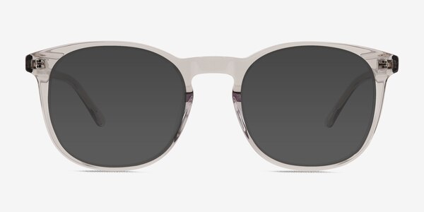 Academy Clear Gray Acetate Sunglass Frames