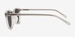 Academy Clear Gray AcetateSunglass Frames from EyeBuyDirect, Side View