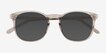 Academy Clear Gray AcetateSunglass Frames from EyeBuyDirect, Closed View