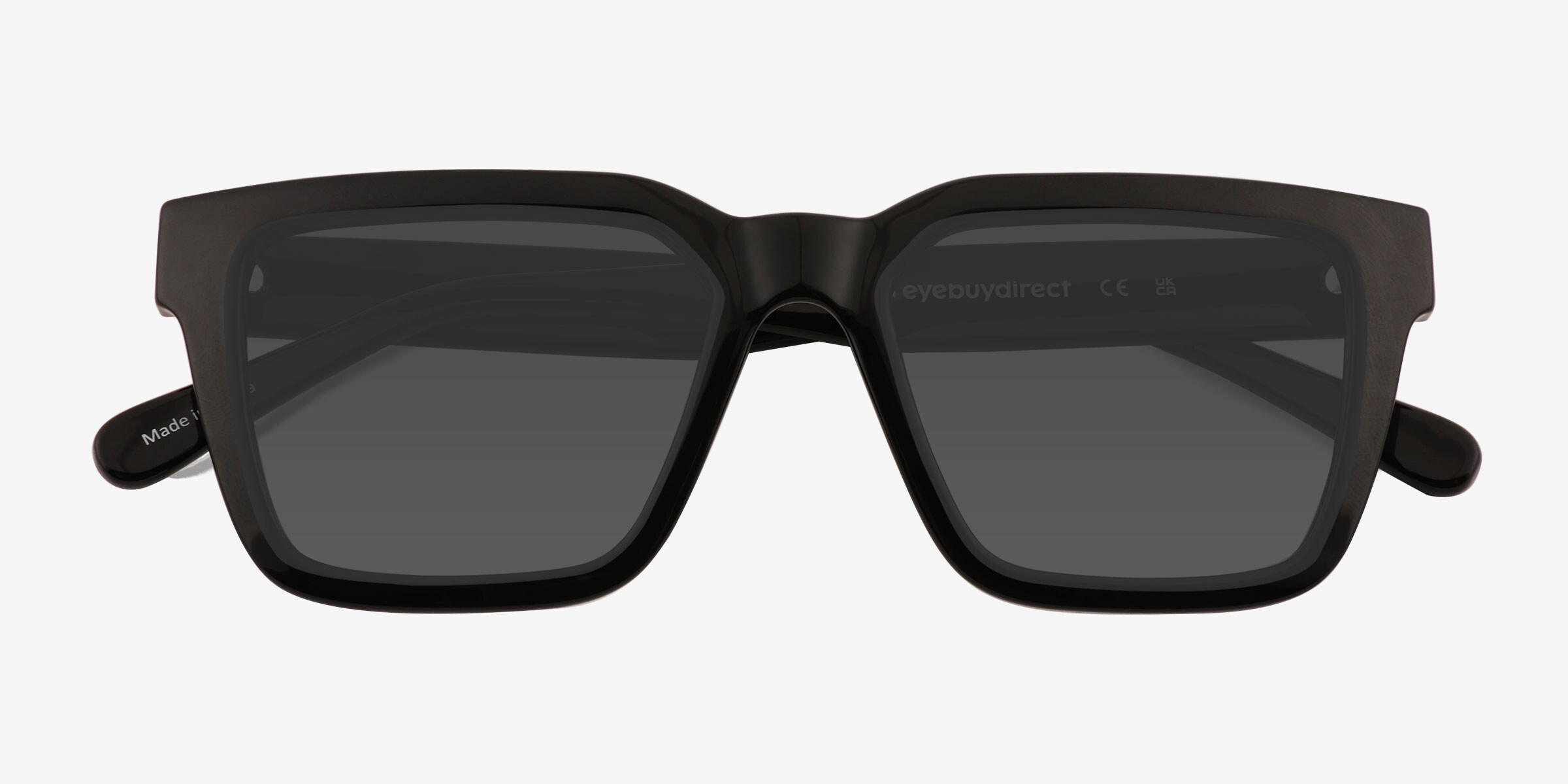 Zoink - Square Black Frame Sunglasses | Eyebuydirect