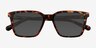 Bauble Tortoise PlasticSunglass Frames from EyeBuyDirect, Closed View