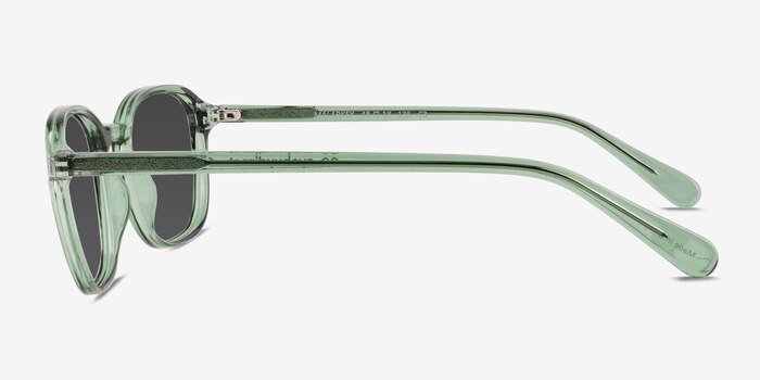 Malarkey Shiny Clear Green  Plastique Soleil de Lunette de vue d'EyeBuyDirect