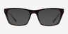 Seabreeze Tortoise PlasticSunglass Frames from EyeBuyDirect, Front View