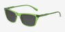 Seabreeze Clear Green PlasticSunglass Frames from EyeBuyDirect, Angle View