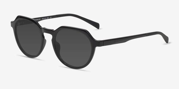 Black Newleaf -  Plastic Sunglasses