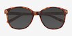 Sutton Tortoise PlasticSunglass Frames from EyeBuyDirect, Closed View