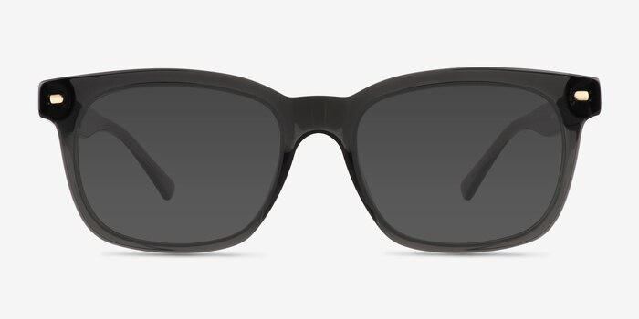 Tavi Clear Gray Plastic Sunglass Frames from EyeBuyDirect