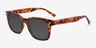 Tavi Tortoise PlasticSunglass Frames from EyeBuyDirect, Angle View