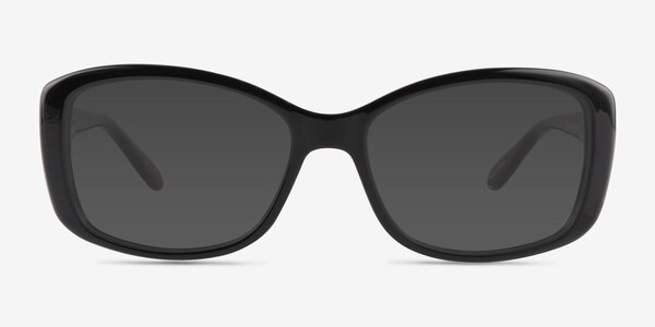 Frankie Black Plastic Sunglass Frames