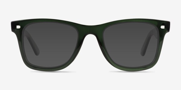 Finlee Clear Green Plastic Sunglass Frames