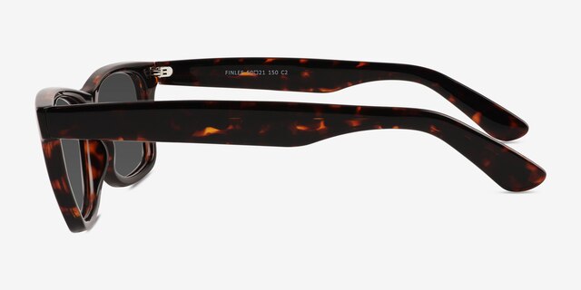 Finlee Tortoise PlasticSunglass Frames from EyeBuyDirect, Side View