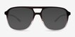 Skylar Gradient Black PlasticSunglass Frames from EyeBuyDirect, Front View