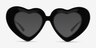 Tenderheart Black AcetateSunglass Frames from EyeBuyDirect, Front View
