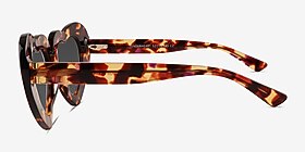 Tenderheart Écailles Acétate Soleil de Lunette de vue d'EyeBuyDirect, Vue de Côté