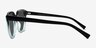 Pelagic Black Green AcetateSunglass Frames from EyeBuyDirect, Side View