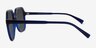 Azure Navy PlasticSunglass Frames from EyeBuyDirect, Side View