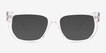 Expanse Clear Alternative MaterialsSunglass Frames from EyeBuyDirect, Front View