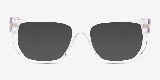 Expanse Clear AcetateSunglass Frames from EyeBuyDirect, Front View