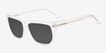Expanse Clear Alternative MaterialsSunglass Frames from EyeBuyDirect, Angle View