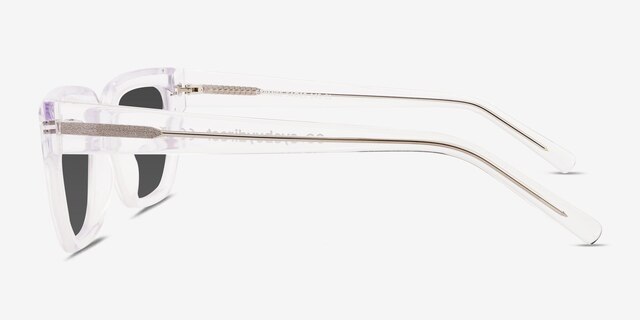 Expanse Clear AcetateSunglass Frames from EyeBuyDirect, Side View